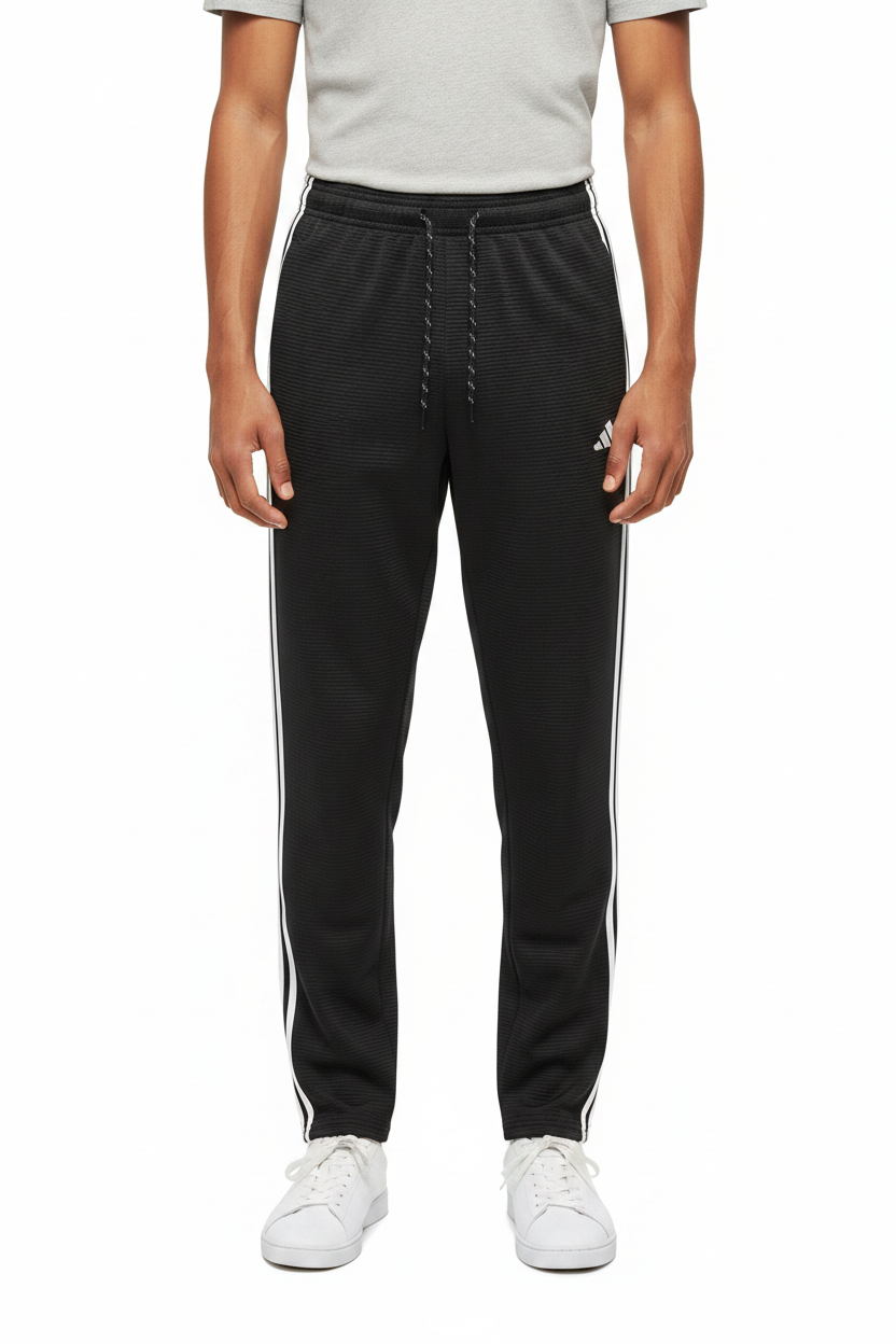 Black Track Pants Only